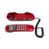   Wall Telephone   Hotel Incoming Caller ID LCD Display Landline Phone Black