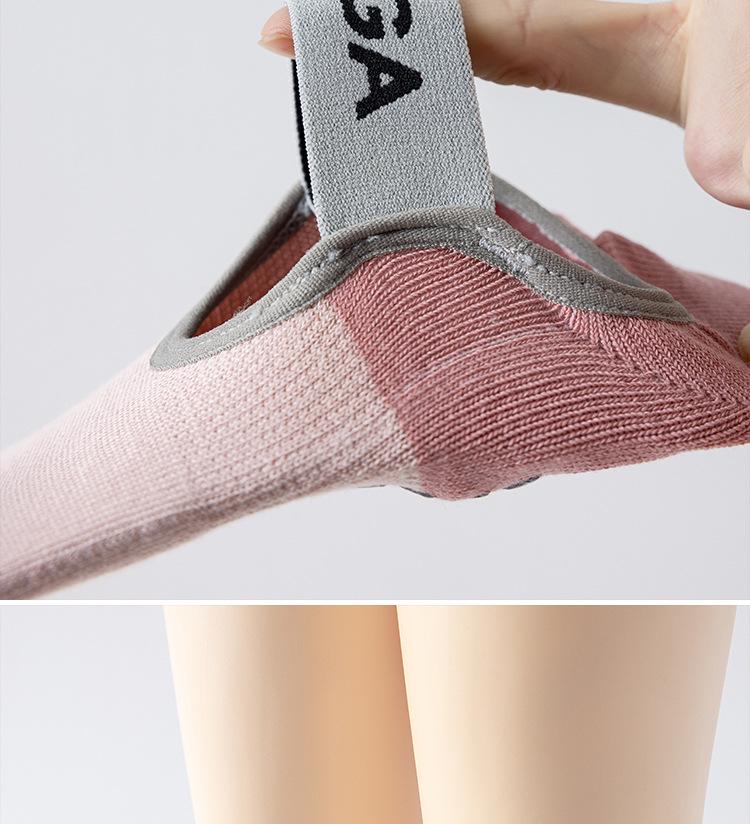 Women's Five-Finger Yoga Socks, Toe-Separating Pilates & Dance Socks for Spring/Summer, Short Indoor Training Socks