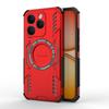 KEYSION Hollow Heat Dissipation Case for Realme 15T 5G Silicone+PC Magnetic Cooling Shockproof Phone Cover for Realme 15T