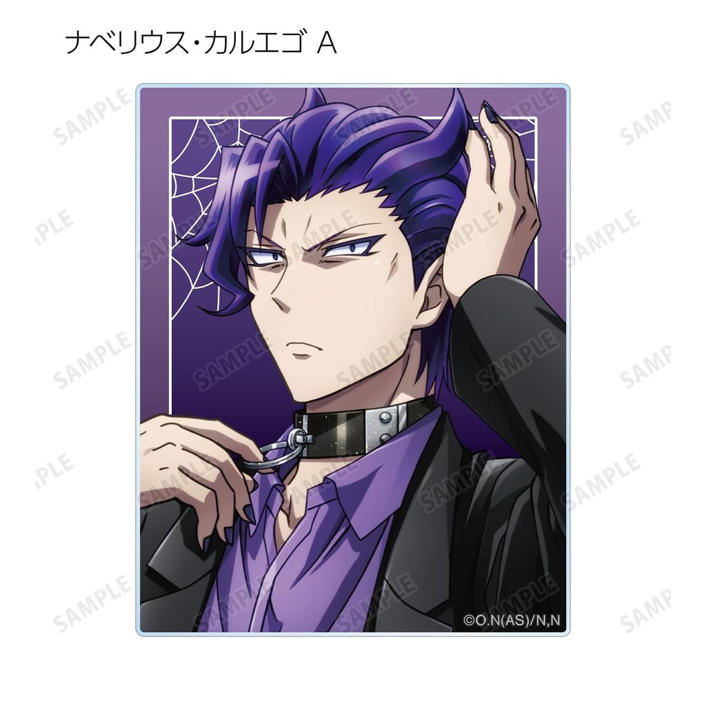 Welcome to Demon Original Illustration Black Coordinate Trading Acrylic Cards Box of 12 School! Iruma-kun Ver.