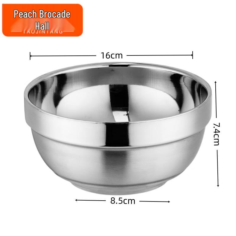 Taojintang 16cm Stainless Steel Canteen Bowl
