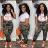2023 Street Fashion Camouflage Drawstring Ankle-Tie Overalls