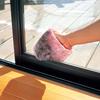 Azuma Screen Door Cleaning Mitt, TK Screen Door Cloth P, Pink. Easy Cleaning Without Removing the Screen Door. Cleans with Just Water.