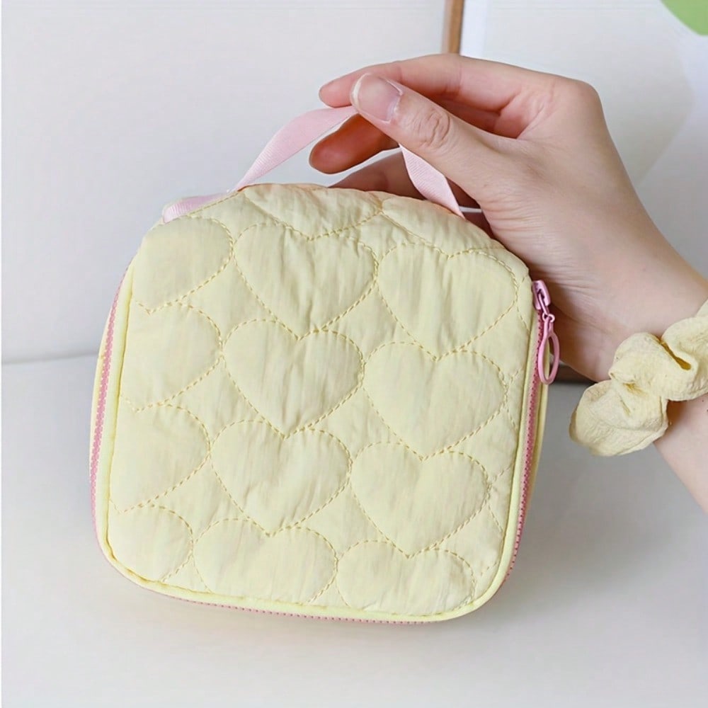 1pcs Large Capacity Makeup Storage Bag, Travel Portable Waterproof Wash Bag, Portable Hanging Suitcase With Dry And Wet Separation