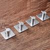 Bathroom Rustproof Towel Hooks Sticker Adhesive Stainless Steel Wall Door Clothes Coat Hat Hanger Kitchen Portable Small Tools