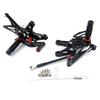 Arashi Motorcycle accessories footrest footpeg pedal foot peg Rearset Rear Set foot rest For KAWASAKI ZX10R 2006 2007