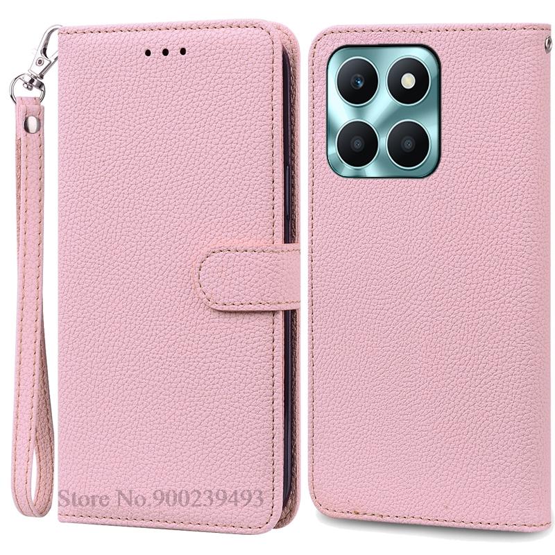 For Honor X6B Case Leather Flip Wallet Case For Honor X6B Phone Case Book Cover For Honor X6B Housing Coque Fundas