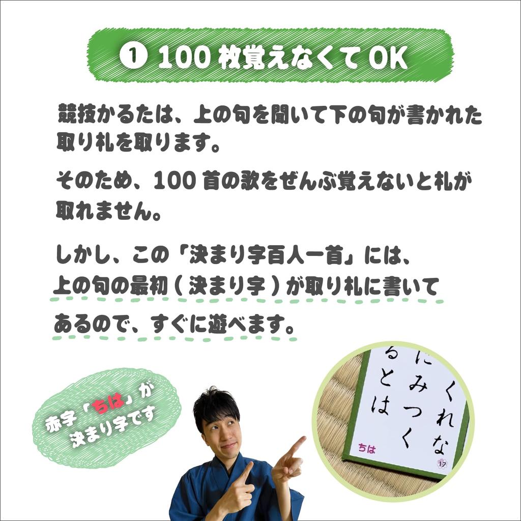 The Definitive Competitive Version of the Hyakunin Isshu Karuta Improve Your 1 Set "Easy Karuta" Series. ~Sweep Away! ~Play Instantly! Skills!~