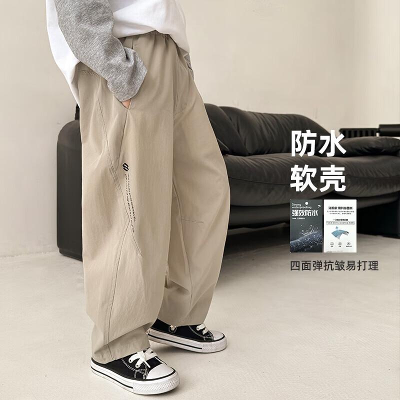 

Boys 2025 Spring/Autumn Casual Cargo Pants 110