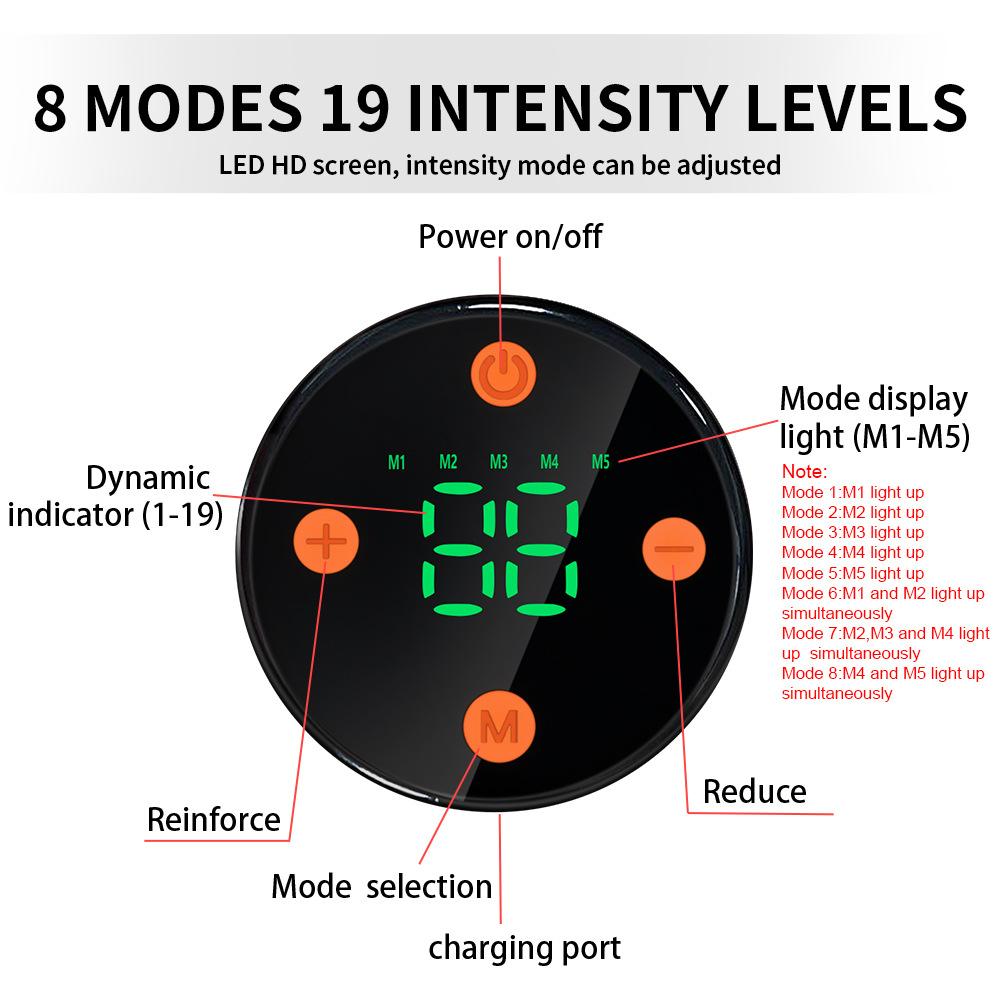 EMS Intelligent Foot Massager Shoe Improve Blood Circulation Electric Pulse Stimulator Massage Shoes Foot Pain Relief Tools