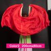 Long Latin Belly Dance Shawls Gradient Color Dancing Scarf Fashion Performance Shawl