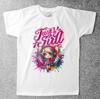 Just a Girl 002 Childrens/Kids Adult T Shirts/t-shirts