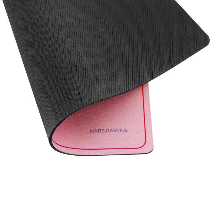 Tapis De Souris - Mars Gaming - MMP124 - Surface Nanotextile - Base Antidérapante - Design Arc-en-ciel