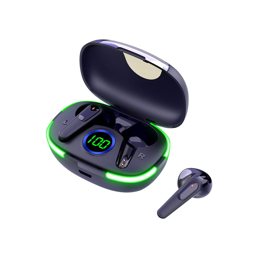 

Pro80 Wireless Bluetooth-compatible Headphone With Microphon Headsets HiFi Sound Quality Low Latency Earphone Waterproof Earbuds чёрный