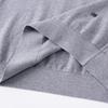Giovanni Valentino Men's Pure Cotton Mock Neck Knit Sweater