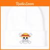 Stylish Cosplay Anime Pirate King Skull Knit Hat Warm Street Dance Beanie Unisex Fall Winter Hip Hop Hat