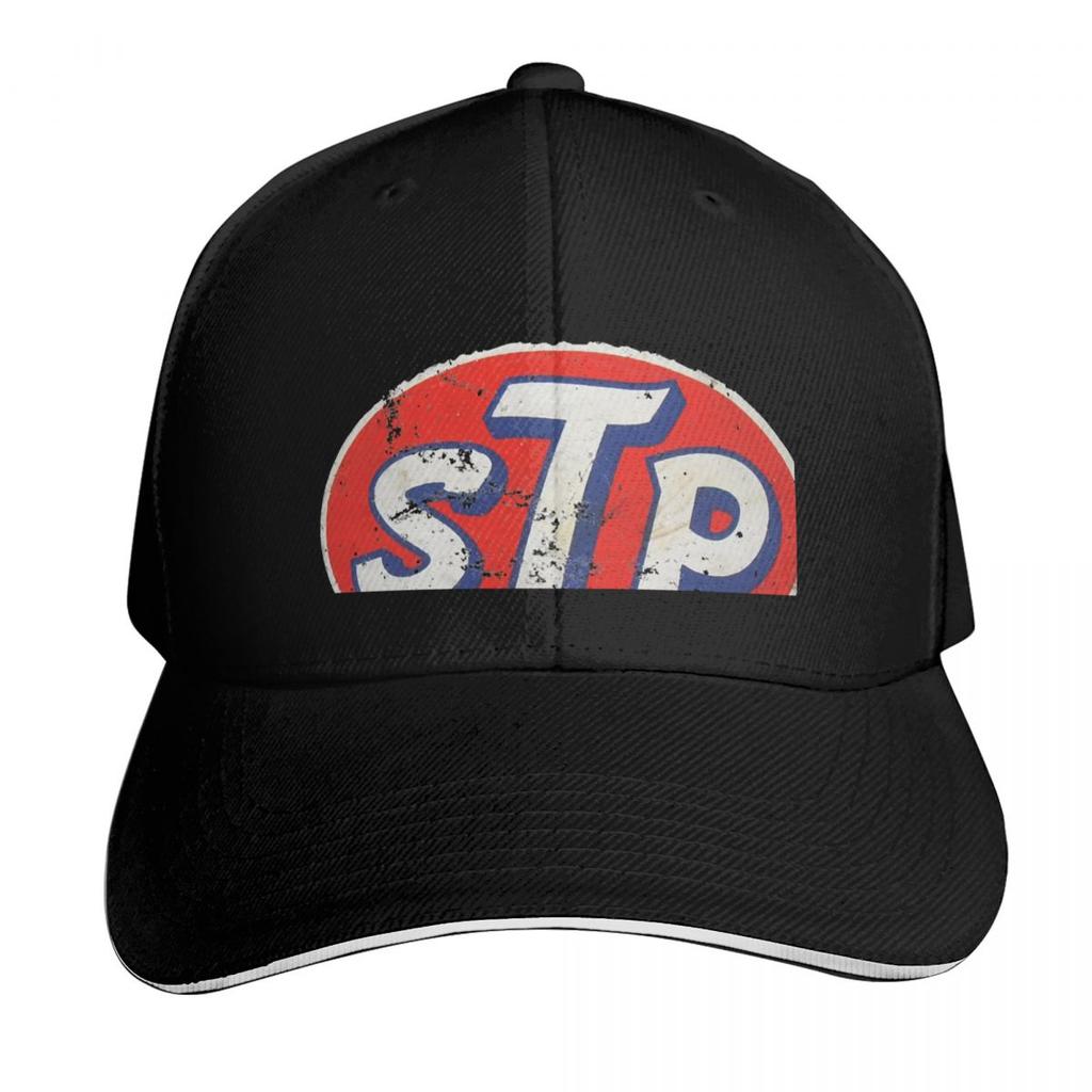 Stp Classic Baseball Cap Snapback Flat Bill Strapback Dad Hat Six Panel Structured Crown