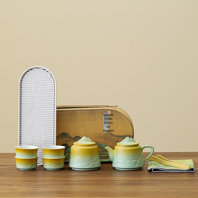 Ailan Huijia High-End Chinese Tea Set 10-piece Set