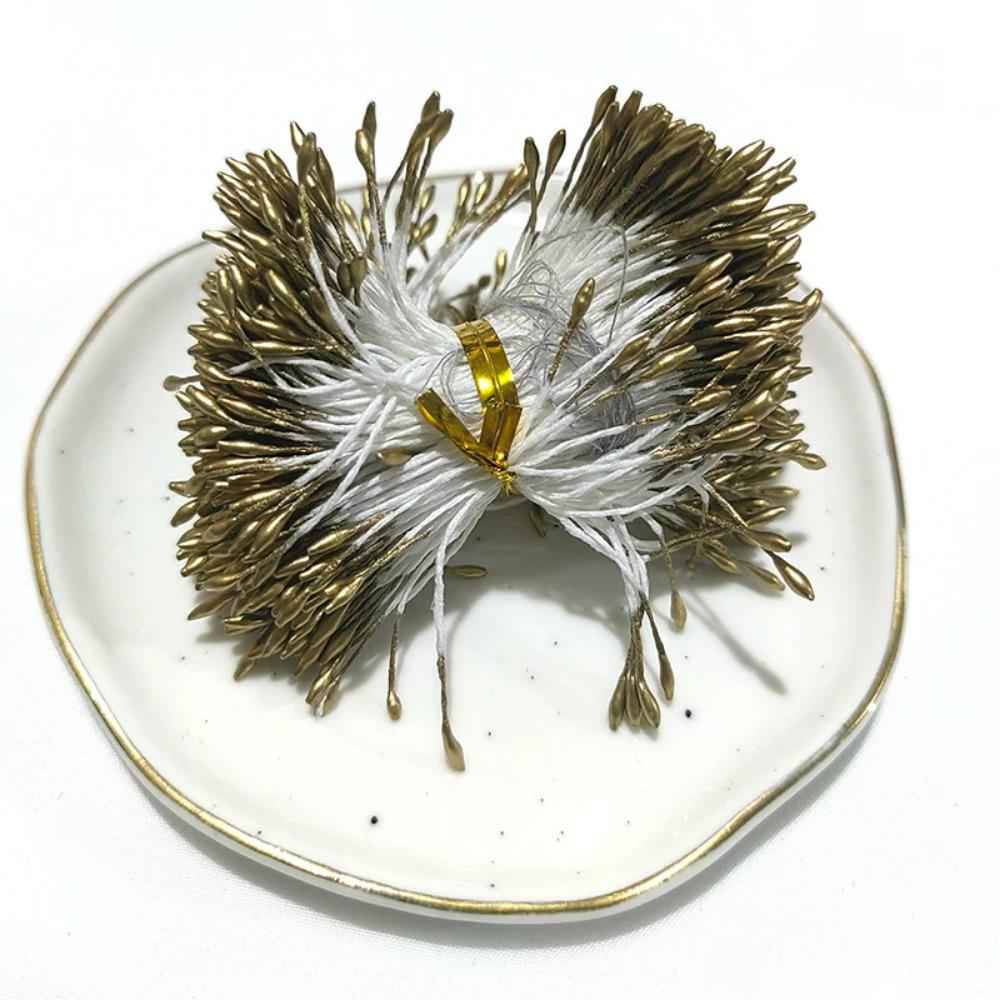 Multicolor 3mm 500pcs Artificial Sugar Flower Stamen For Craft Home Wedding Decoration Cake Decoration and DIY Pistil Stamen