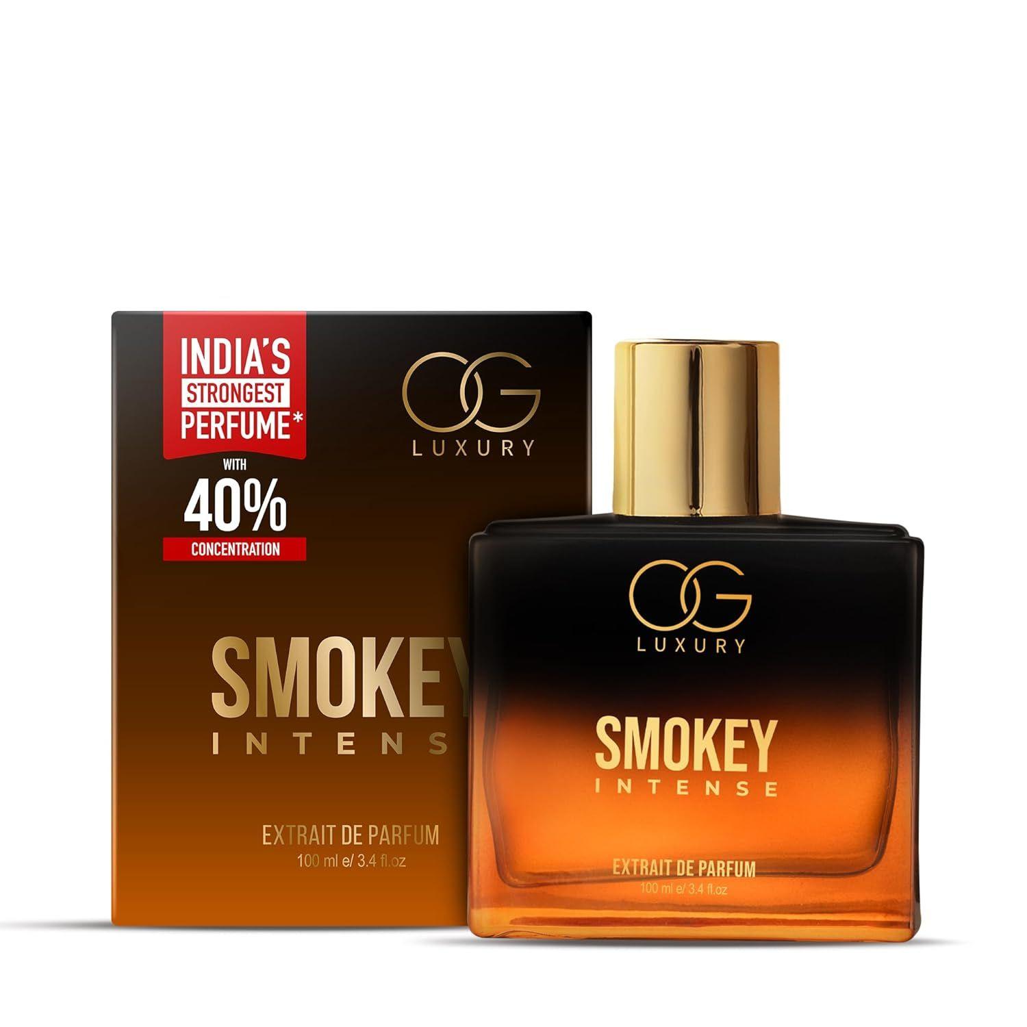 

OG Luxury Первый и Самый Стойкий Парфюм Индии Smokey Intense Extrait De Parfum | Роскошные Ароматы | Ноты Виски, Уда и Корицы | 100ML