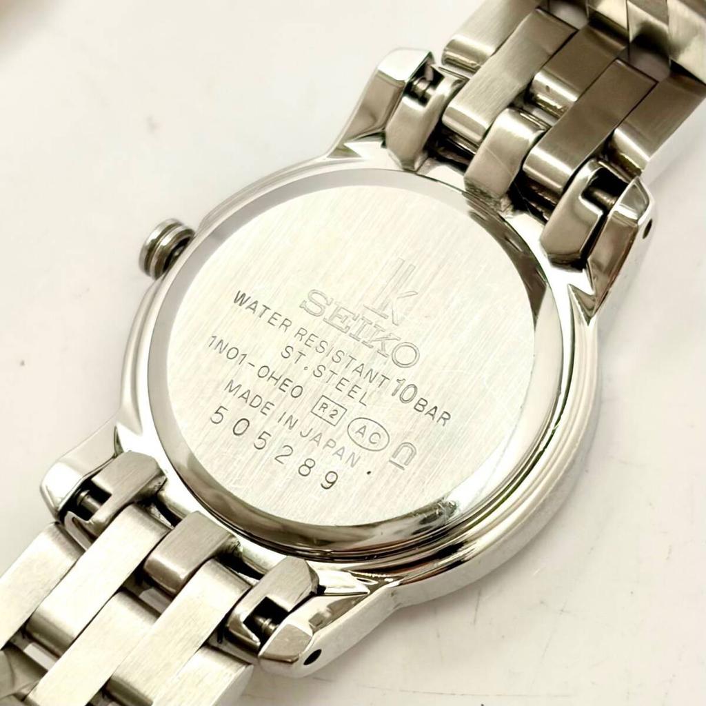 SEIKO LK Lukia Watch 4P Diamond Shell 505289 [New Battery] Women's 1N01-0HE0