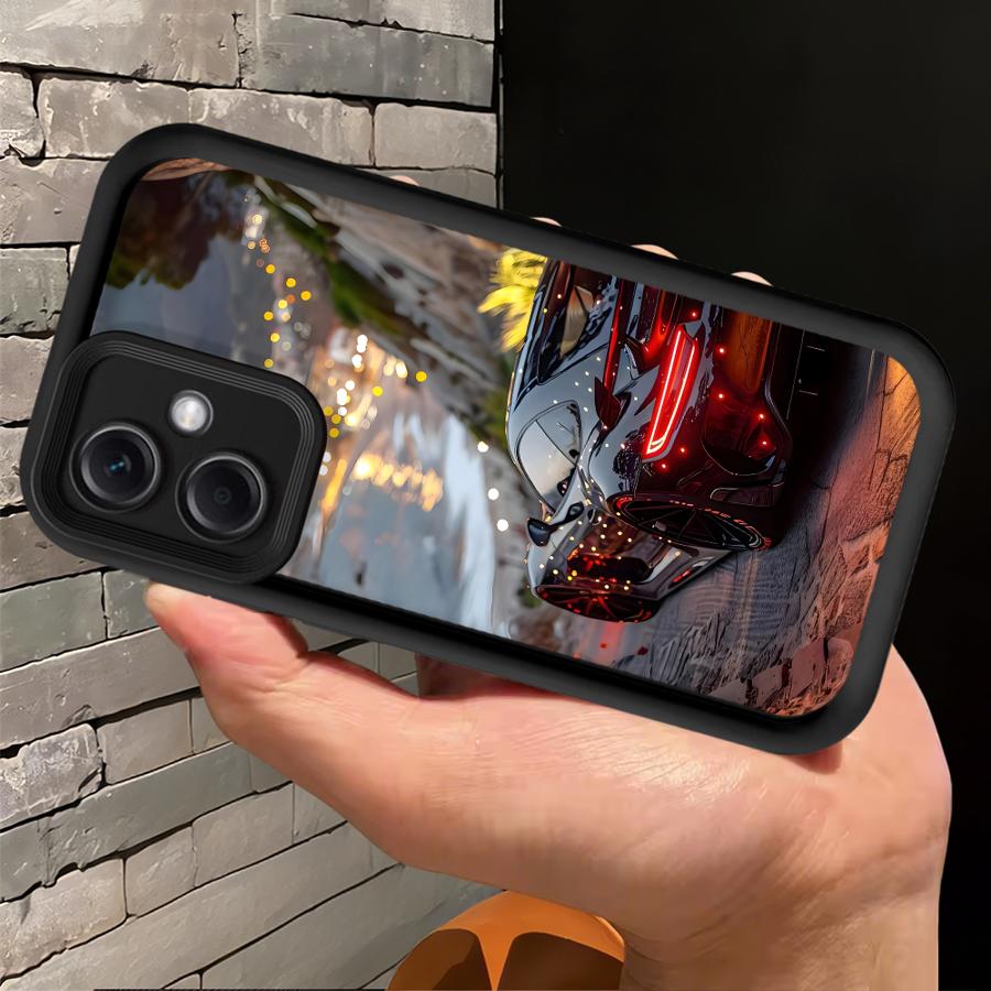 Luxury Supercar Car Phone Cover Case for Xiaomi Poco F8 C50 X3 Pro C61 X3 NFC C51