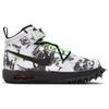 Off-White x Nike Air Force 1 Mid SP Leder Grim Reaper Herren Sneaker Schwarz DR0500-102