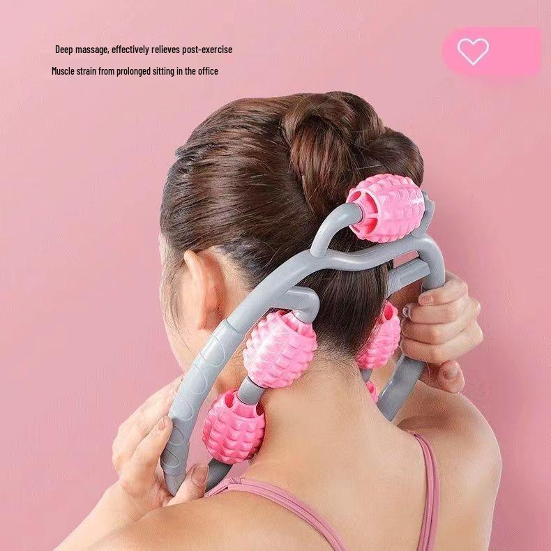 Seven-Wheel Ring Leg Massager: Relax Muscles & Tone Legs At Home