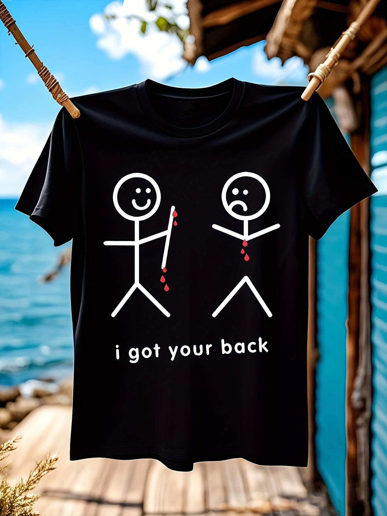 Tshirt I Got Your Back Novelty Big Tall Tee Shirt Short S... XL
