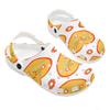 Cartoon Printed EVA Clogs Unisex Breathable Slip On Summer Casual Shoes Soft Sole Lightweight Sandals Daily Comfort Wear