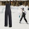 Women Overalls Front Zipper Waterproof Adjustable Shoulder Strap Thermal Windproof Sleeveless Anti-static Plus Size Pockets Outdoor Jumpsuit