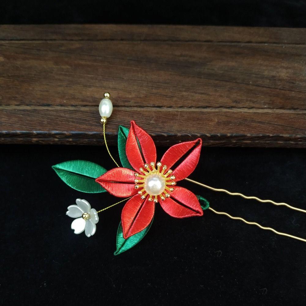 Hair Comb Chinese Style U-shaped Hair Stick U Shape Hanfu Headwear  Hanfu Accessories