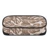Pencil Pouch Printed 300D Polyester Easy Open Zipper with Spacious Main Pocket Mesh Layer and Pen Slot Divider for Everyday Study
