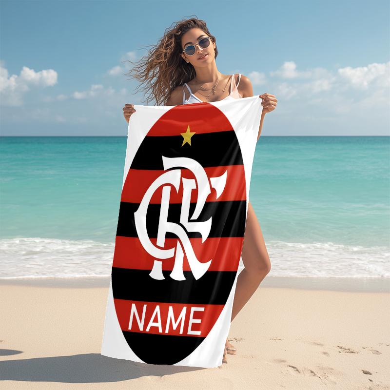 Personalized Chelsea FC Crest Beach Towel Microfiber Beach Towel Thin Absorbent for Beach Swimming Yoga Bath Sports. 0910180