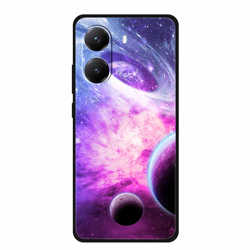For Poco X7 Pro 5G TPU Silicone Cover Bumper For Xiaomi Poco X7 Pro 2412DPC0AG Shield Funda Moon Space Phone Back Case Coque