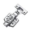 2/10PCS Stainless Steel Cabinet Hinges Soft Closing Hydraulic Door Hinge Damper Concealed Hinges with Screws