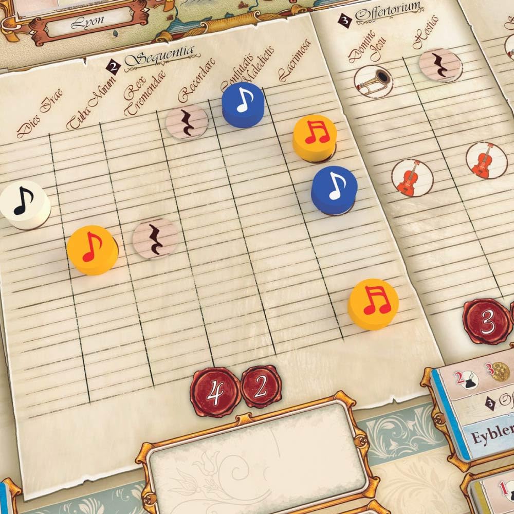 CmonJapan Board Game Lacrimosa for Players 1-4