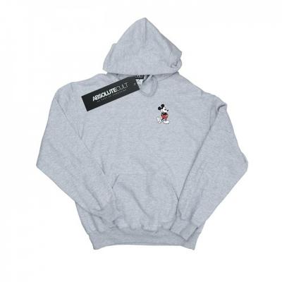 Damen/Damen Mickey Mouse Kickin Retro Chest Hoodie