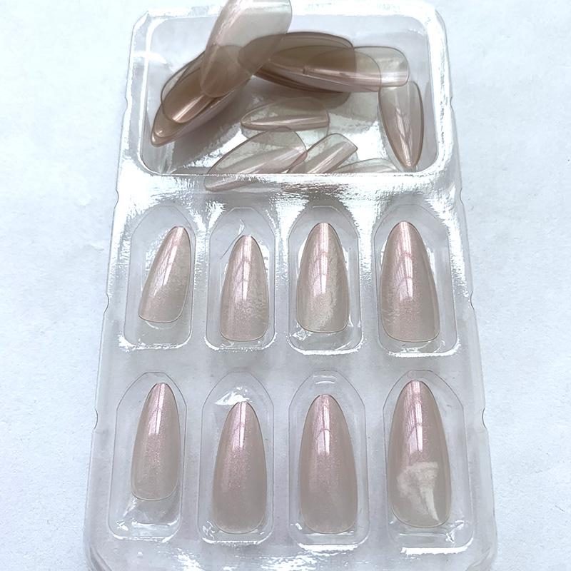24 pcs/set Press on Nails Long Red Star Nail Girls Sexy Nail DIY Bridal Tip Daily Reusable Sexy Fake Nails Art For Women Decoration