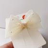 New Pearl Bow Hair Clips Gauze 3D Princess Sweet Barrettes for Children Headwear Girls Kids Hair Accessories