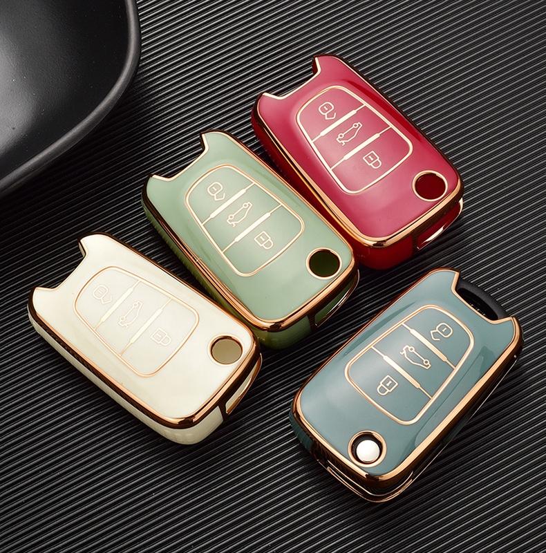 Best Selling Soft TPU Car Key Case for Kia K2 K5 Sportage L811 Sorento Car Key Shell Cover