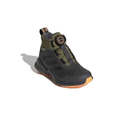 Fortatrail Rutschfest Anti-Kick Mittelhoch Kinder Laufschuhe Schwarz Grün Kinder G27562