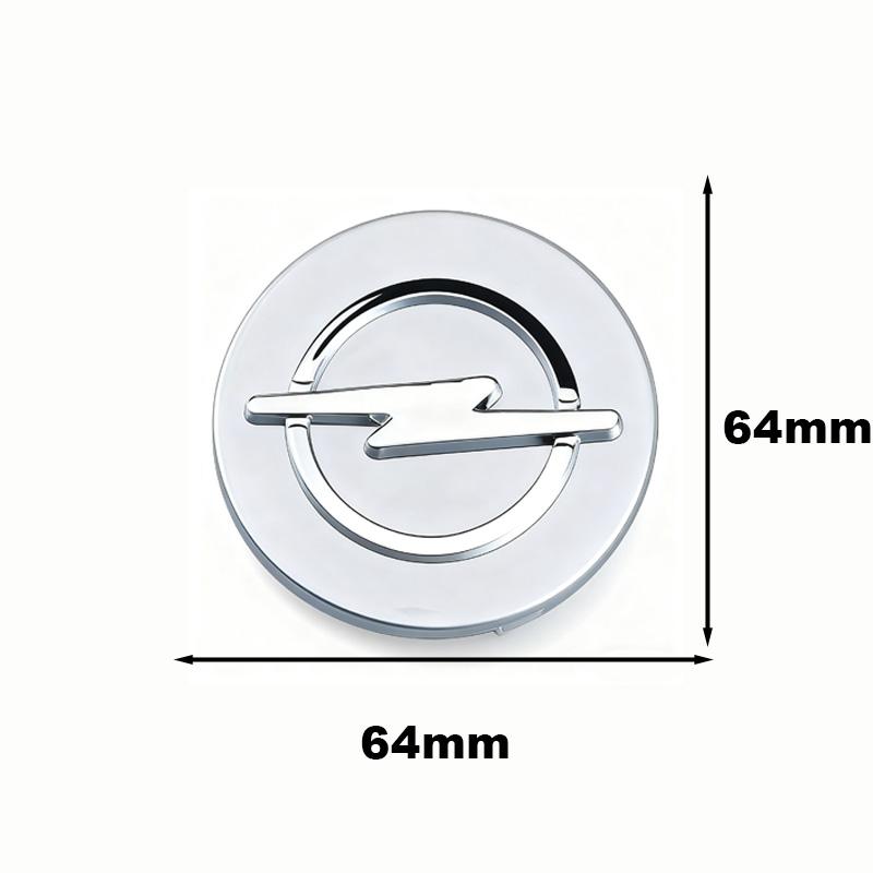 4 Stück 58/64mm Auto Radnabenkappe Radmittelkappe Emblem Für Opel Astra H G J Insignia Mokka Zafira Corsa Vectra C D Antara