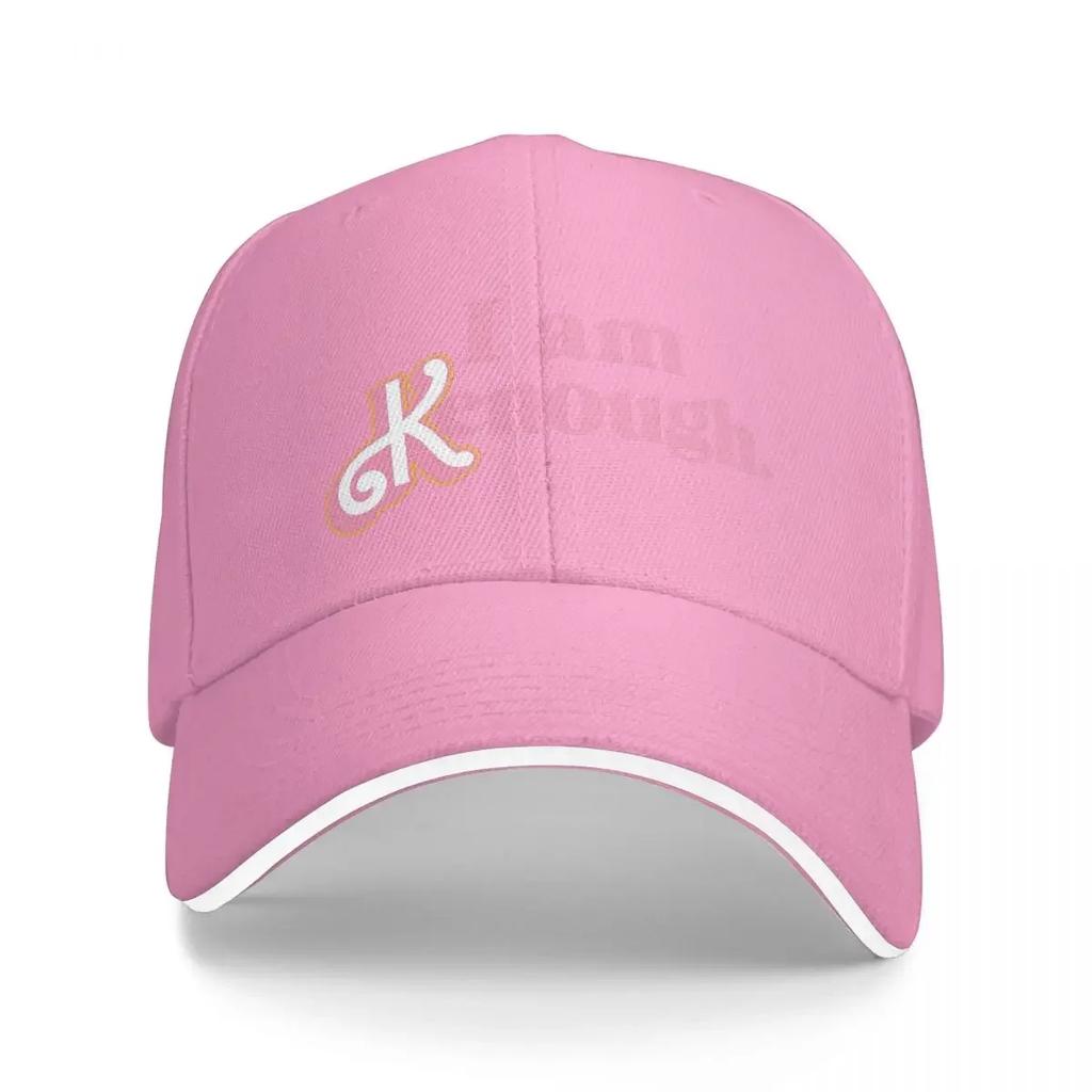 I Am Kenough Cap Fashion Casual Baseball Caps Adjustable Hat Hip Hop Summer Unisex Baseball Hats Customizable Polychromatic