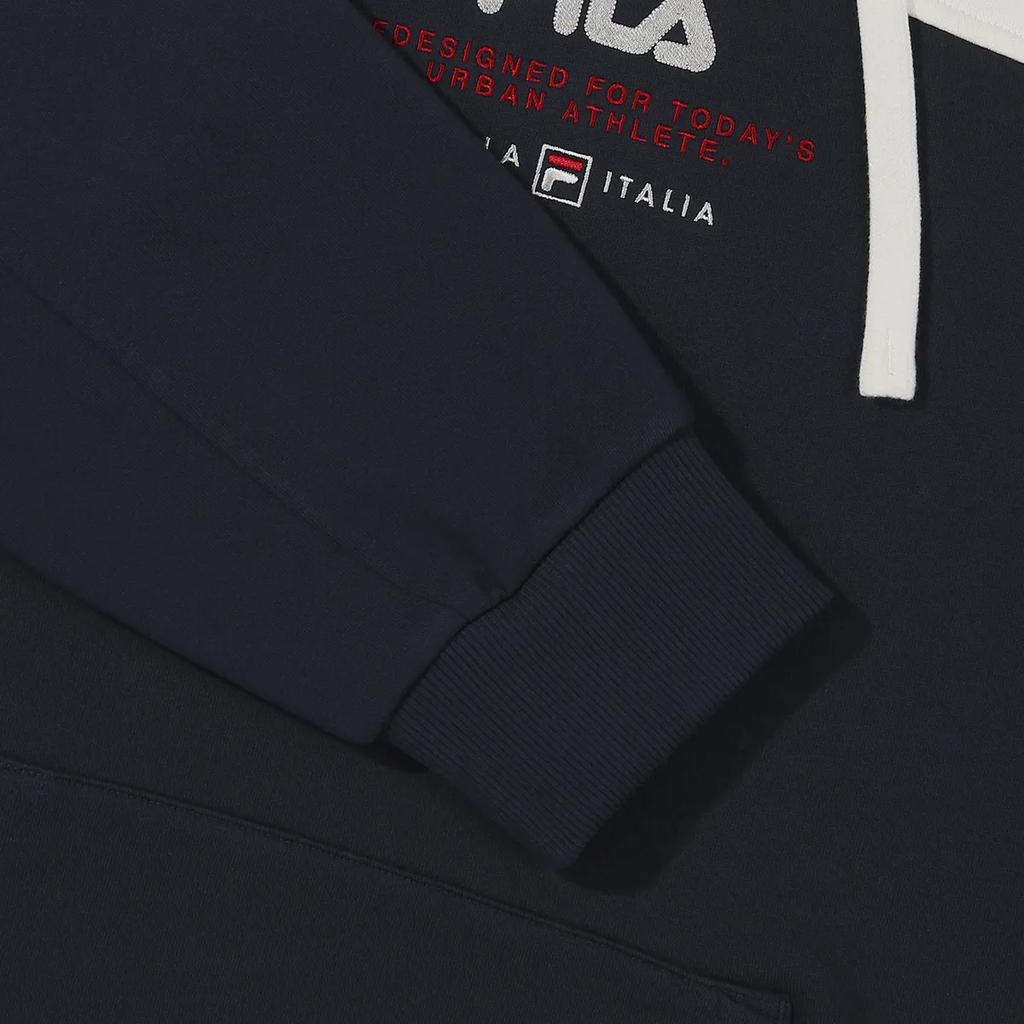FILA Sweatshirts Unisex Indigo Hooded Moderate Other FS2POG3112X-IDO