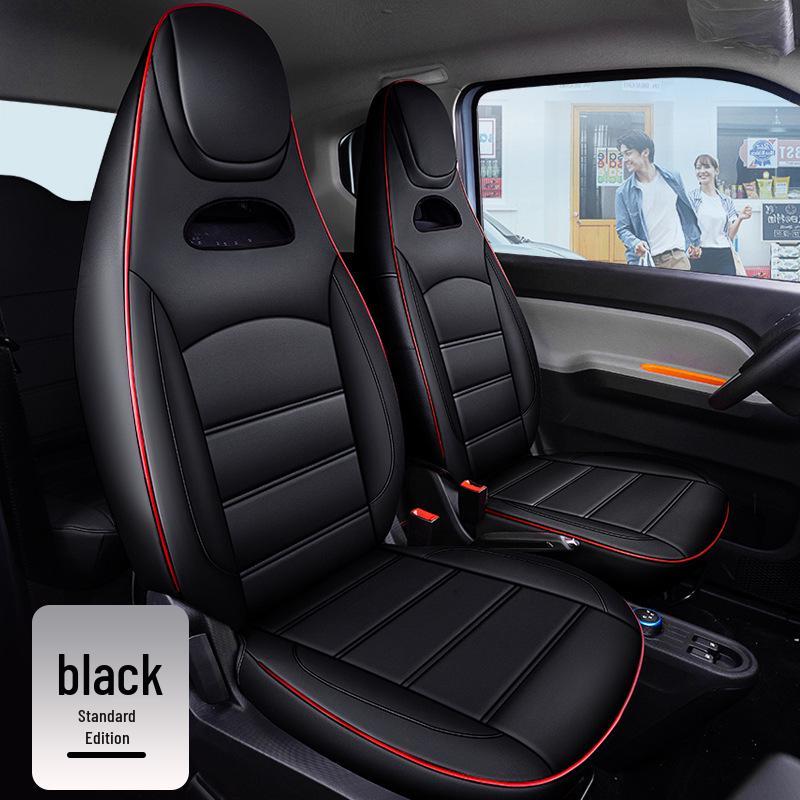 Durable Wuling MINI All-Season Leather Seat Cover with Full Surround Design