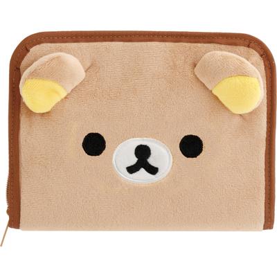 CA83901 Rilakkuma Kumakyun Plush Case Rilakkuma "Chairoikoguma's Days" Multi-Valuables