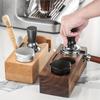Elegante Holz-Espresso-Tamper-Station Passend für 51/58mm Vintage-Wohnkultur Anti-Rutsch-Kaffeebar-Zubehör