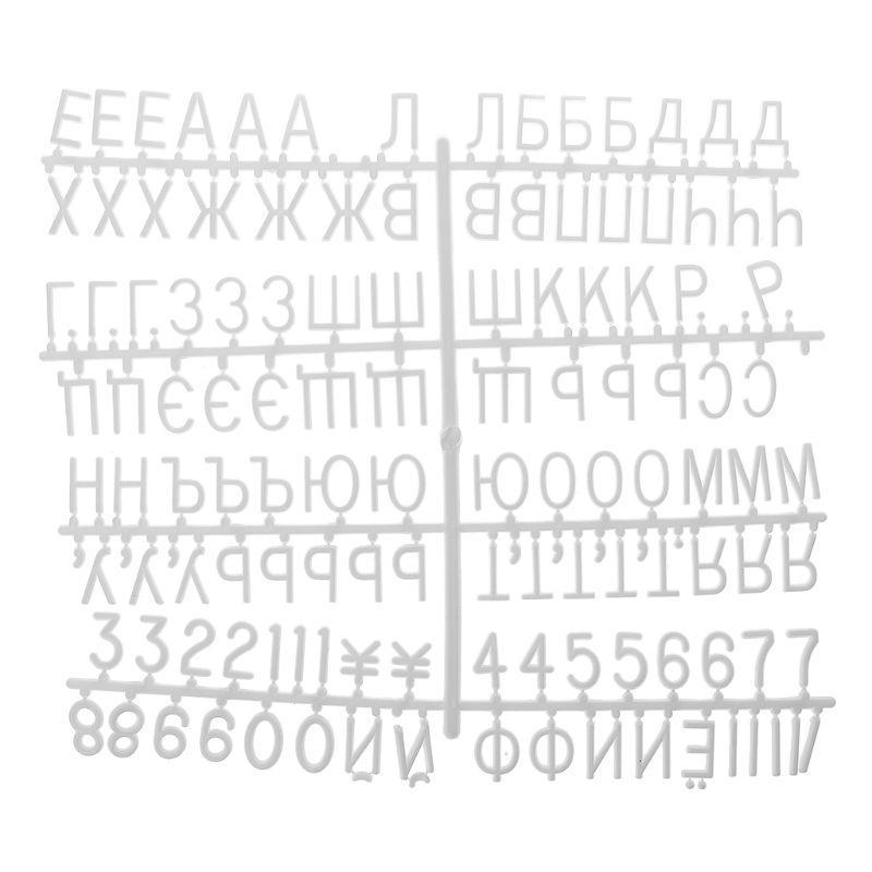 2 Pcs Characters for Felt Letter Board Message Board Letterboard Russian Letter Top sale,New Year Gift