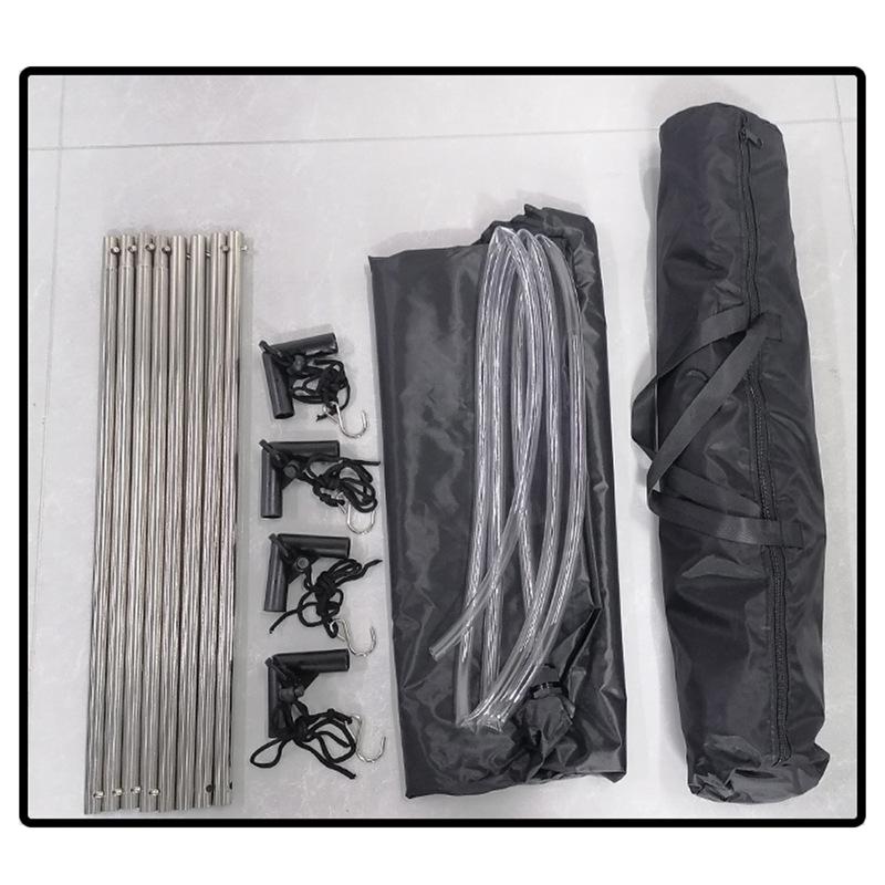 Universal Ceiling AC Cleaning Cover with Water Collection Bag for 3-5 HP Units